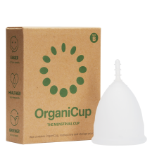 Menstruacinė taurelė ORGANICUP,dydis B,1vnt.