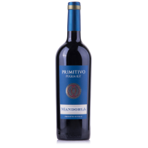 R. s. vynas MANDORLA PRIMITIVO, 13,5 %, 0,75