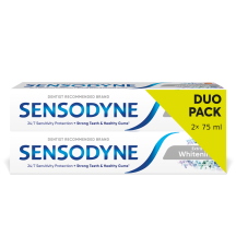 Dantų pasta SENSODYNE EXTRA WHITE., 2 x 75 ml