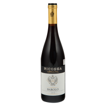 Raud. sausas vynas RICOSSA BAROLO,13,5%,0,75l