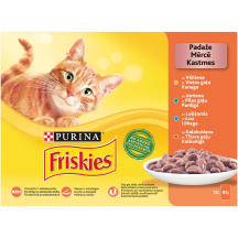 Ėdalas katėm Friskies kons. rink. 12x85g