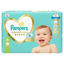 Sausk. PAMPERS PREMIUM 13+kg., 38vnt.