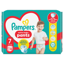 Sausk.keln. PAMPERS JUMBO S7 17+kg 38vnt