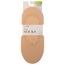 Sieviešu zeķes-pēdiņas Mywear 3 pāri 39/41