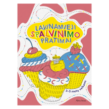 Spalvinimo knyga LAVINAMIEJI SPALVIN.PRATIMAI