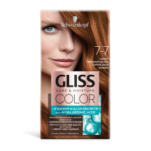 GLISS COLOR 7-7 plaukų dažai Smėlinis varis