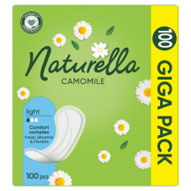 Higien.įklotai NATURELLA LIGHT, 100vnt