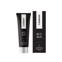 Dantų pasta WOOM CARBON+,75ml