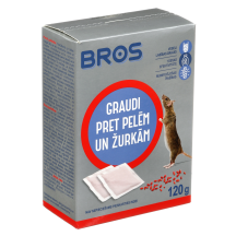 Grūdeliai nuo pelių ir žiurkių BROS,120g