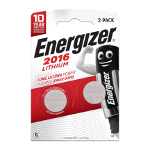 Šarminės baterijos ENERGIZER CR2016, 2 vnt