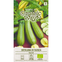 Sėklos ORGANIC WAY Cukinijos Ort. Di Faenza