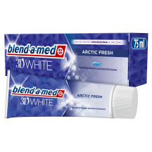 Dantų pasta BLEND A MED 3D WHITE FRESH, 75 ml