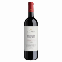 R. s. vynas ZONIN PRIMITIVO, 13,5 %, 0,75 l