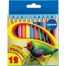 Spalvoti pieštukai CENTRUM  ZOO, 12 vnt