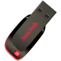 USB laikmena SANDISK CRUZER BLADE, 128 GB