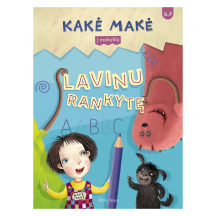 Knyga KAKĖ MAKĖ. Į MOKYKLĄ. LAVINU RANKYTĘ