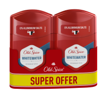 Piešt. dezodor. OLD SPICE WHITE WATER,2x50ml