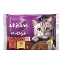 Kačių ėdalas WHISKAS CLASSIC CASSEROLE, 4x85g