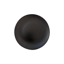 Pietų lėkštė KERAMIKA, juoda, 27 cm