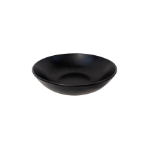 Sriubos lėkštė KERAMIKA, juoda, 22 cm