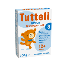 Piena maisīj. Tutteli 3 Junior no 1 gada 300g