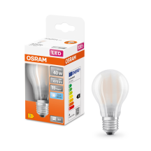 Led lempa OSRAM, cla40 4w 840k e27