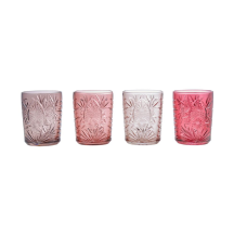 Stiklinė ROYAL LEERDAM, rožinė, 4 vnt