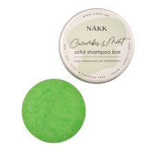 Kietas šampūnas NAKK CUCUMBER & MINT, 60 g