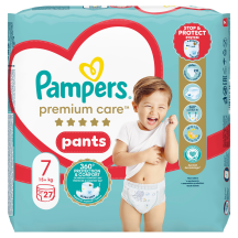 Sauskelnės PAMPERS PREMIUM, 7 d, 27 vnt.