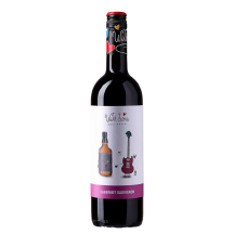 Sarkanvīns Hard&Rock Cabernet BIO 14% 0,75l