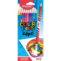 Sp.pieštukai MAPED COLORPEPS OOPS!,12vnt