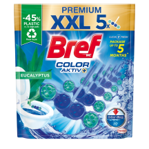 WC bloks Bref Color Ak. Eucalyptus 5x50g