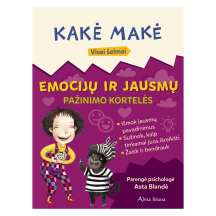 Kort. KAKĖ MAKĖ EMOCIJŲ IR JAUSMŲ PAŽINIMO K.