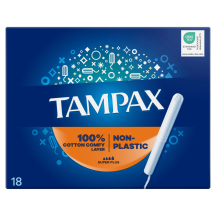 Tamp. Tampax Plastic Free Super Plus18tk