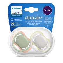 Čiulptukai PHILIPS AVENT, 6 - 18 m 2 vnt