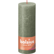 Žvakė BOLSIUS, 19 x 7 cm, žalia