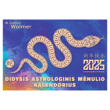 Kalendorius 2025 DIDYSIS ASTROLOGINIS MĖNULIO