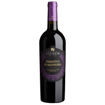 R. s. vynas ZONIN PRIMITIVO, 14,5 %, 0,75 l