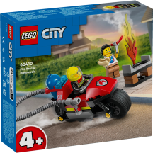 Konstr.Lego Ugunsdzēsēju Motocikls 60410