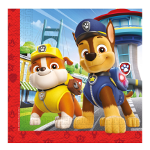 Servetėlės ​​„Paw Patrol“ 33x33cm 20vnt