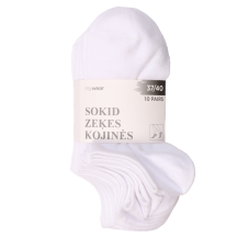 Kojinės MYWEAR, balt., 37 / 40, 10 porų, SS25
