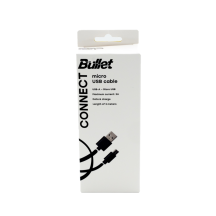 Laidas BULLET, MICRO USB - USB, 3 m