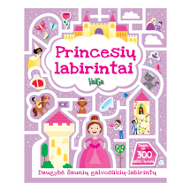 Knyga PRINCESIŲ LABIRINTAI