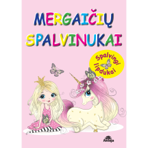 Spalv. kn. MERGAIČIŲ SPALVINUKAI