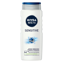 Dušo želė vyrams NIVEA SENSITIVE, 500 ml