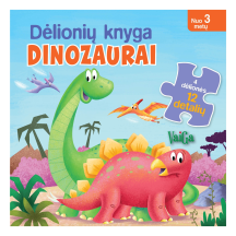Knyga DĖLIONIŲ KNYGELĖ. DINOZAURAI