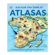 Knyga KUR KAS YRA ŽEMĖJE. ATLASAS