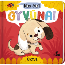 Knyga KAS ČIA. GYVŪNAI ŪKYJE