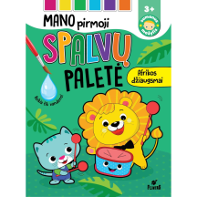 Spalv. kn. MANO 1 SP. PAL. AFR. DŽIAUG.