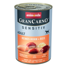 Kons. šunims su višt., ryž. GRANCARNO, 400 g
